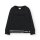 BÒBOLI Mädchen Sweatshirt Pullover Applikation schwarz