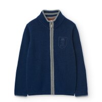 BÒBOLI Strickjacke Jungen marine blau