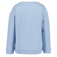 Blue Seven Mädchen Sweatshirt Pullover LOVE angeraut hellblau