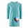 Happy girls Kleid Langarm Herz Palletten aqua blau