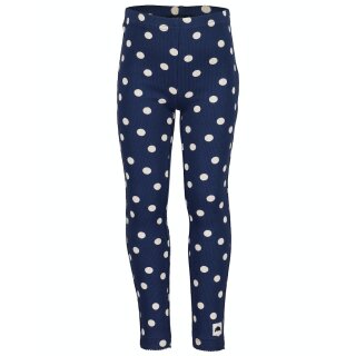 Blue Seven Legging Ripp Leggings Punkte dunkelblau