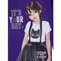 TOPModel Fergie Langarmshirt Shirt violett