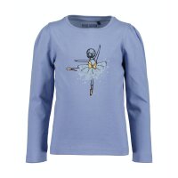 Blue Seven Mädchen Langarmshirt Tänzerin hellblau