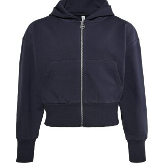 Blue Effect girls Sweatjacke kurz Kapuze Hooded Sweat Jacket Navy Blau
