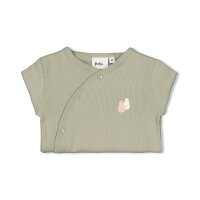 Feetje Baby Strampler Strampelanzug Schlafanzug Krempelfuß grün