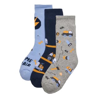 Ysabel Mora 3er Pack Jungen Thermosocken Socken Strümpfe car repair bunt