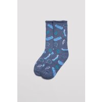 Ysabel Mora 3er Pack Jungen Thermosocken Socken Strümpfe Skater bunt