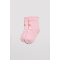 Ysabel Mora 2er Pack Baby Thermo Strümpfe Socken Maus rosa