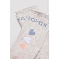 Ysabel Mora 2er Pack Baby Thermo Strümpfe Socken Maus hellgrau