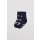 Ysabel Mora 2er Pack Baby Thermo Strümpfe Stoppersocken Dino dunkelblau Ringel