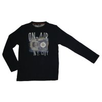Sarabanda Langarmshirt Radio blau