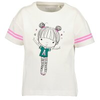 Blue Seven Mädchen T-Shirt Mädchenmotiv weiß