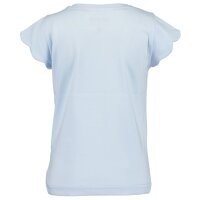 Blue Seven Mädchen T-Shirt Lochspitze hellblau