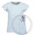 Blue Seven Mädchen T-Shirt Lochspitze hellblau