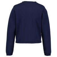 Blue Seven Mädchen Strickjacke Blume ultramarin blau