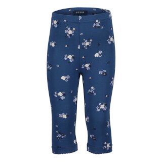 Blue Seven Capri Leggings Blümchen blau