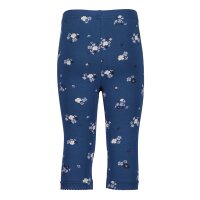 Blue Seven Capri Leggings Blümchen blau