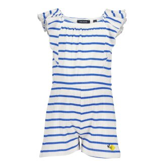 Blue Seven Mädchen Jumpsuit Kurz Overall stripes blau weiß