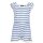 Blue Seven Mädchen Jumpsuit Kurz Overall stripes blau weiß