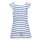 Blue Seven Mädchen Jumpsuit Kurz Overall stripes blau weiß