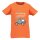 Blue Seven Jungen T-Shirt Jeep Schaumdruck orange
