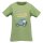 Blue Seven Jungen T-Shirt Jeep Schaumdruck grün