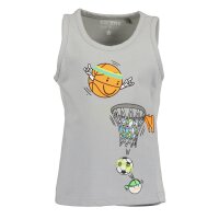 Blue Seven Jungen TankTop T-Shirt Basketball hellgrau