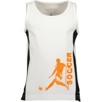 Blue Seven Jungen TankTop T-Shirt Fußball weiß