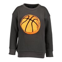Blue Seven Jungen Sweatshirt Zip-Tasche dunkelgrau