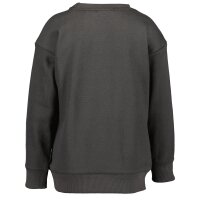 Blue Seven Jungen Sweatshirt Zip-Tasche dunkelgrau