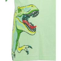 Blue Seven Jungen T-Shirt Dinosaurier hellgrün