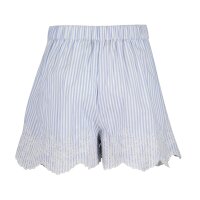 Blue Seven Mädchen Shorts kurze Hose Lochspitze blau...
