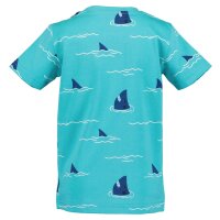 Blue Seven Jungen T-Shirt Hai lagune