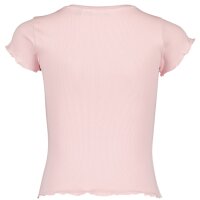 Blue Seven Mädchen Ripp T-Shirt Doppelpack weiß rosa