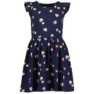 Blue Seven Kleid Schlupfkleid Herzen ultramarin blau