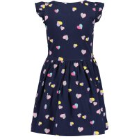 Blue Seven Kleid Schlupfkleid Herzen ultramarin blau