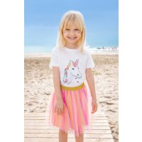 Blue Seven Mädchen T-Shirt Einhorn weiß