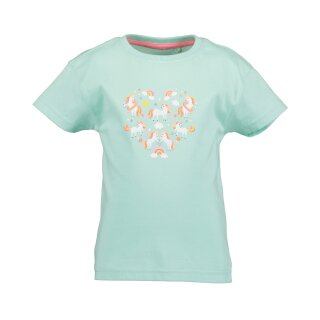 Blue Seven Mädchen T-Shirt Einhorn türkis