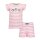 Blue Seven Mädchen Shorty Tänzerin Schlafanzug Pyjama kurz weiß Ringel