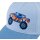 Fiebig Basecap cap Monstertruck Mütze Jungen Baseballcap hellblau