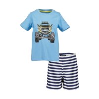 Blue Seven Jungen Shorty Monstertruck Schlafanzug Pyjama...