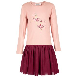 Happy girls Kleid Tänzerin Langarm dusty rose