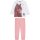 Miss Melody Pyjama Schlafanzug lang Pferde snow white rosa