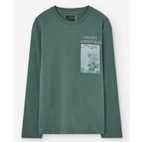 Losan Jungen Langarmshirt Collect Adventures green