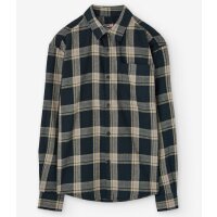 Losan Jungen Hemd Langarm kariert dark blue
