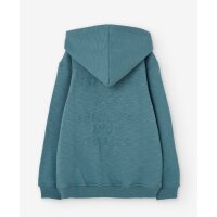 Losan Jungen Sweatjacke Jacke angeraut grün blau