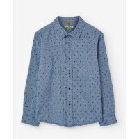 Losan Jungen Hemd Langarm Flugzeug Viyella blue