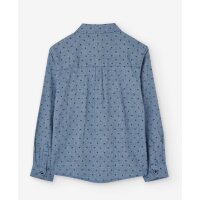 Losan Jungen Hemd Langarm Flugzeug Viyella blue