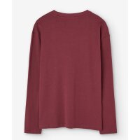 Losan Jungen Langarmshirt no hate dark red