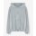 Losan Mädchen Kapuzensweatshirt Stern Pullover light grey
